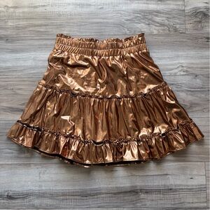 JODIFL Shimmering Copper Skort